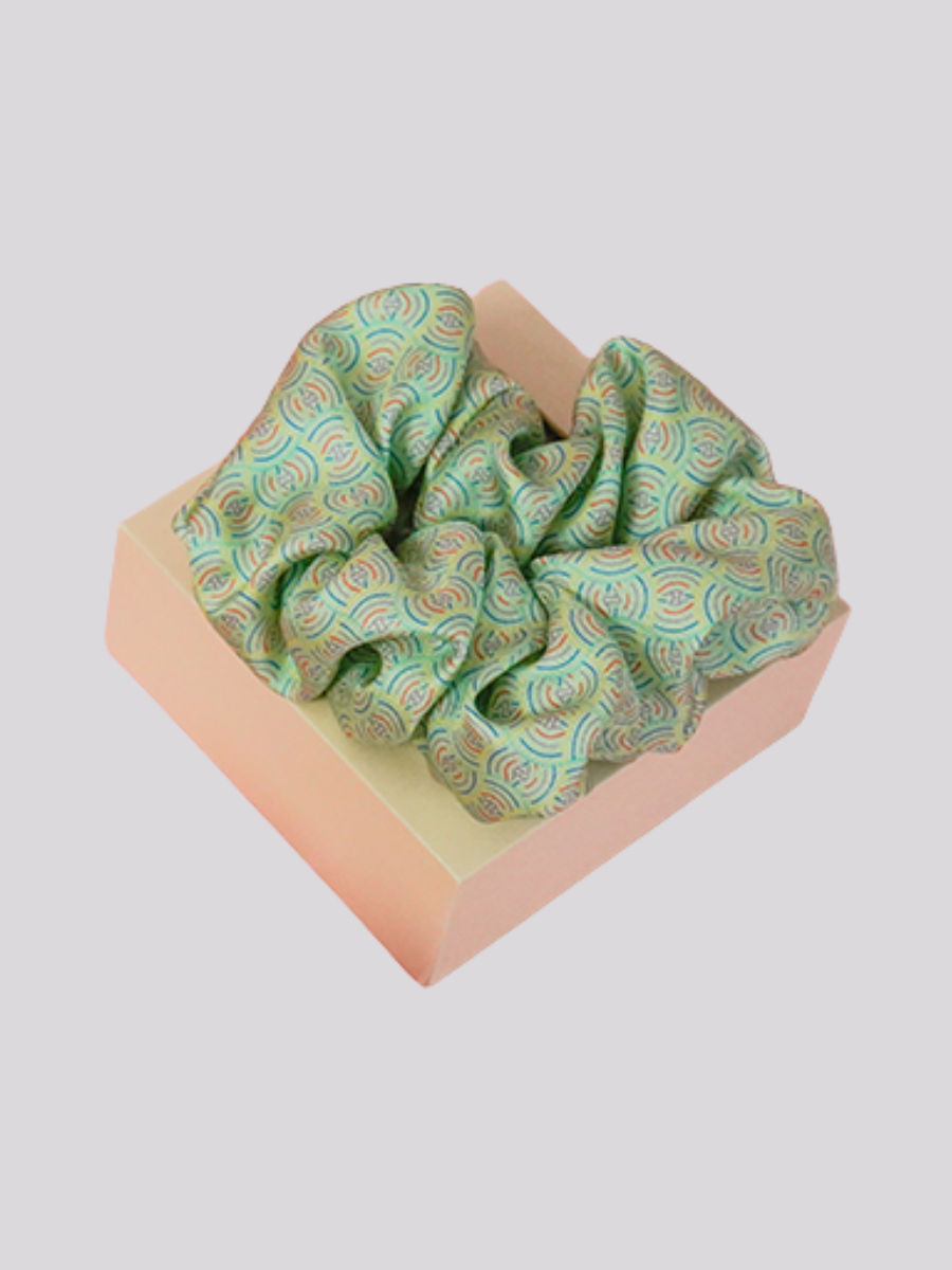 “Certain Victory Ahead” Silk Scrunchie