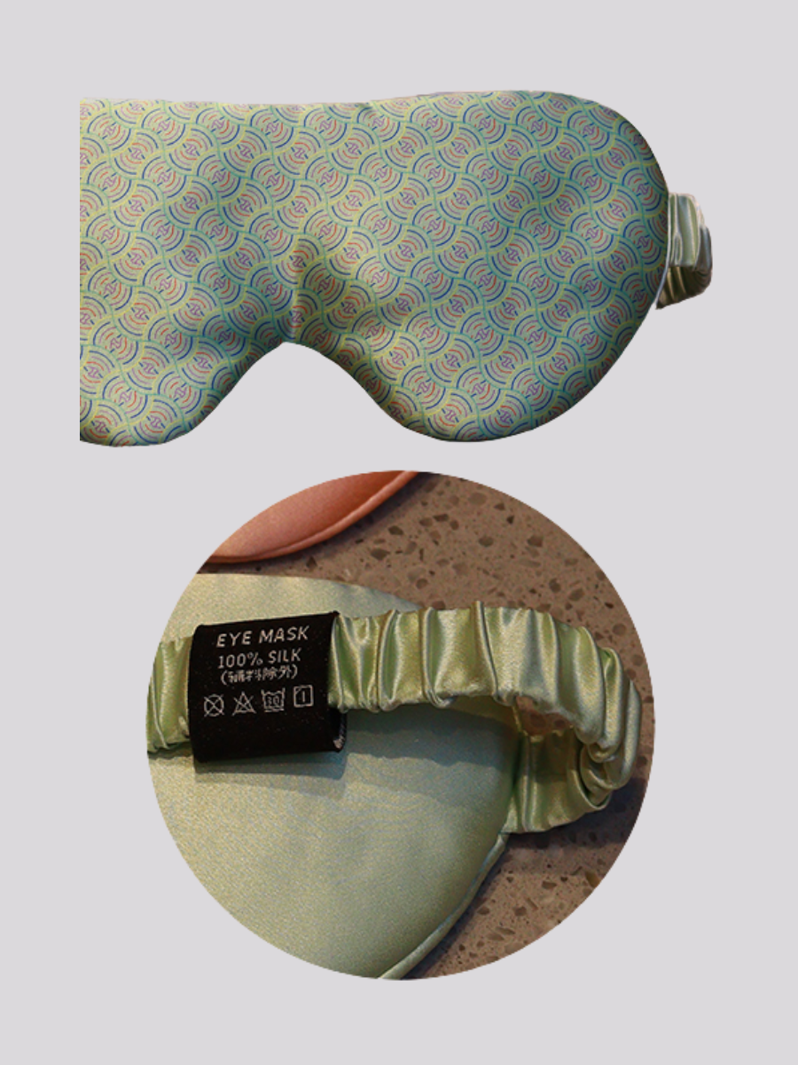 “Certain Victory Ahead” Silk Eye Mask