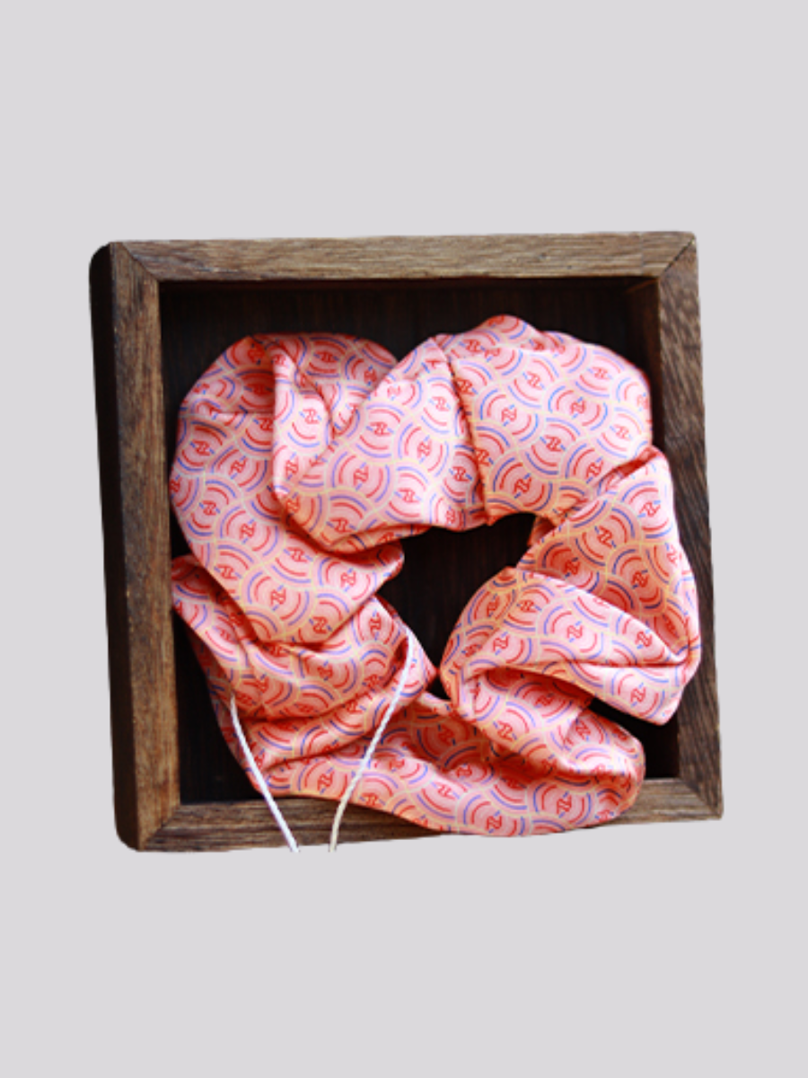 “Certain Victory Ahead” Silk Scrunchie