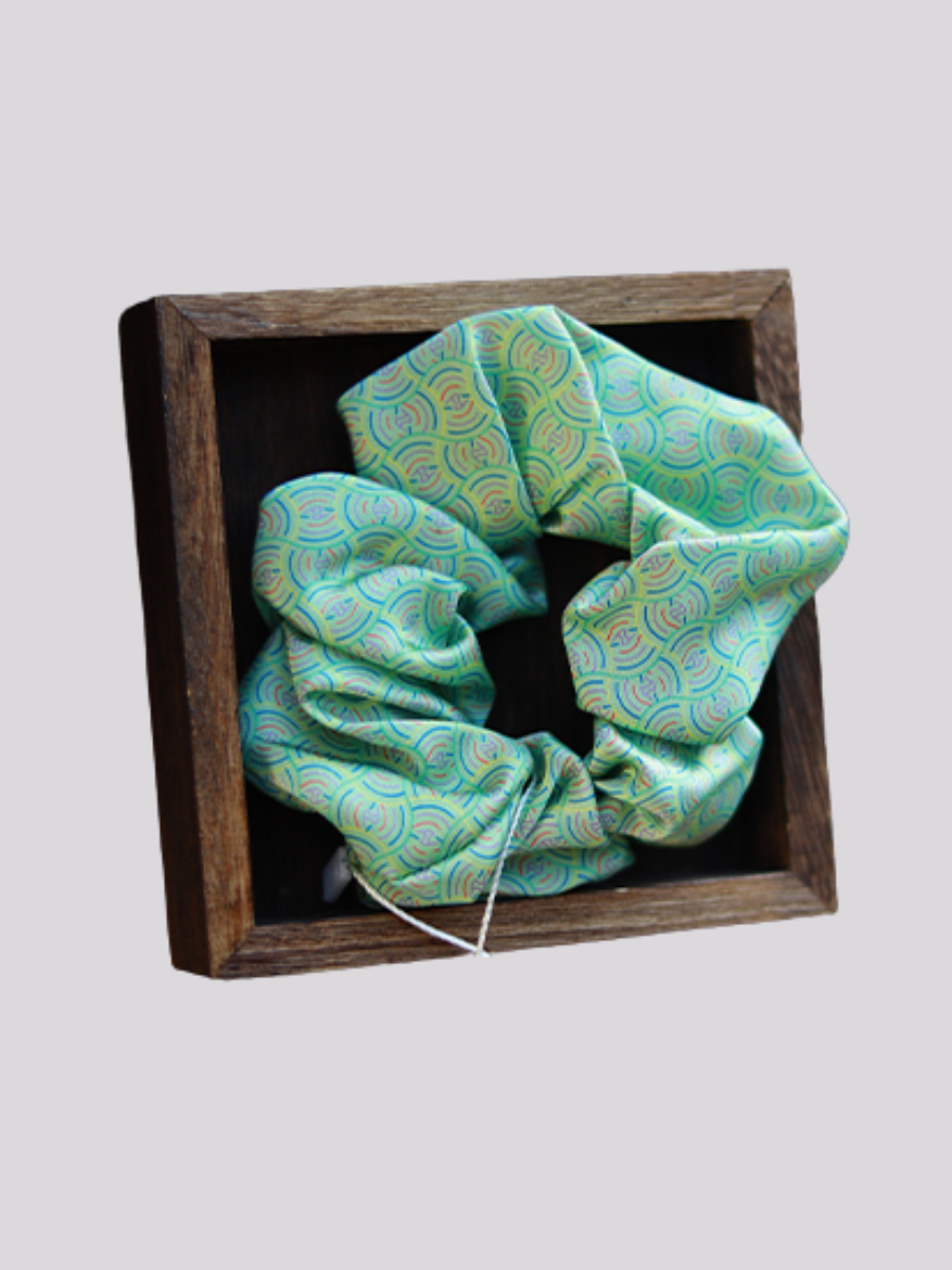 “Certain Victory Ahead” Silk Scrunchie